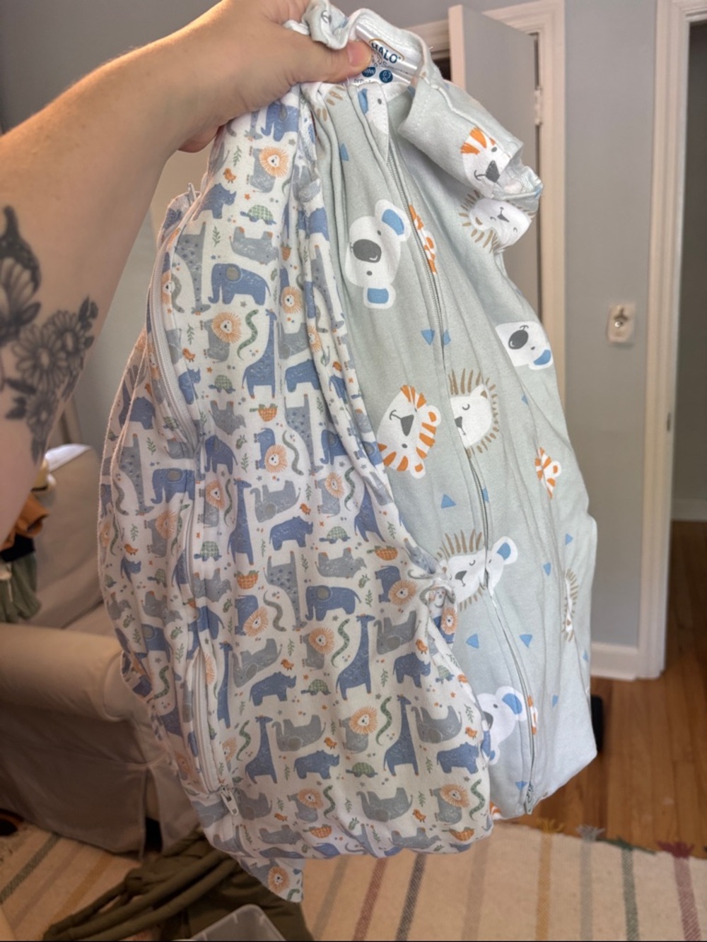 2 halo sleep sack swaddles